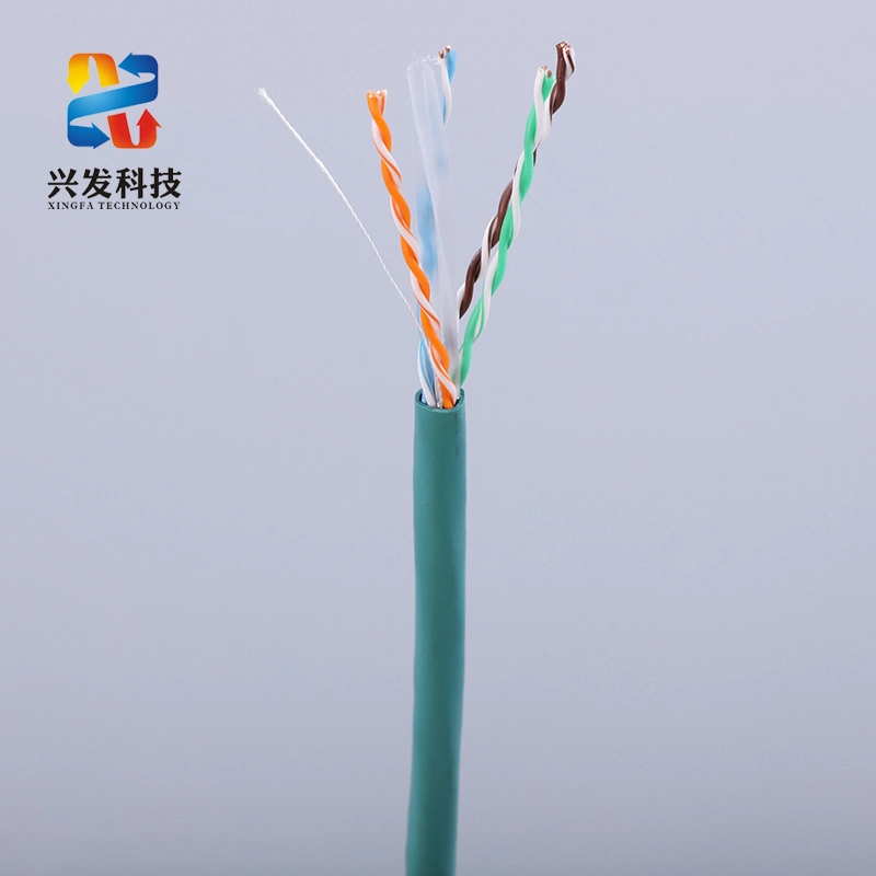 UTP/FTP Pure Copper 23AWG 24AWG Cat5e CAT6 Cat7 Cat8 Ethernet Cables, FTTH, LAN Cable