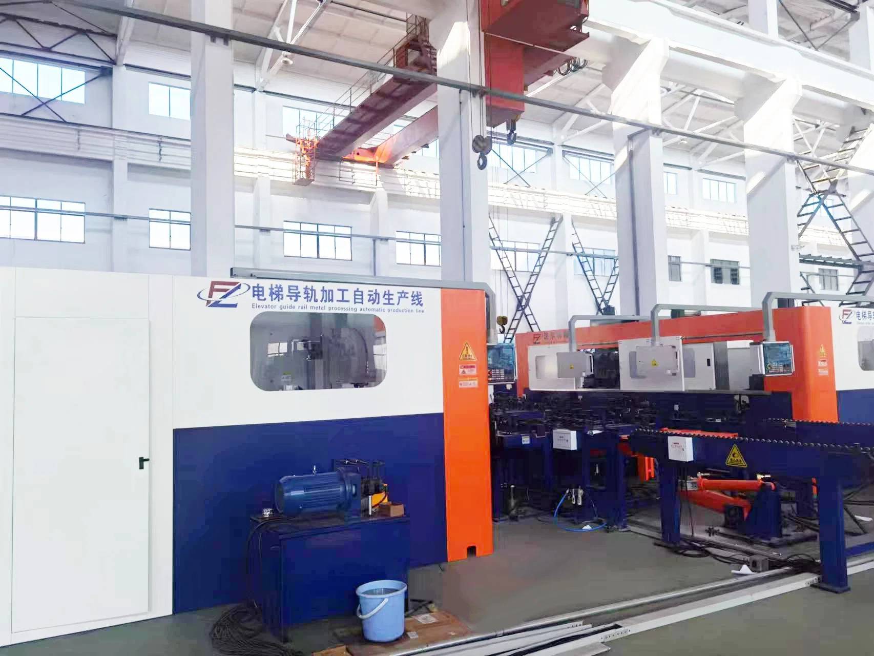 Popular Customized Elevator Guide Rail Metal Processing Automatic Production Line