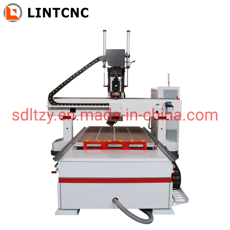 Swing Head Atc Linear Woodworking CNC Router 1325 1212 4 Axis Acrylic Plastic Metal MDF Processing CNC Milling Aluminum Foam Oak Teak Lime