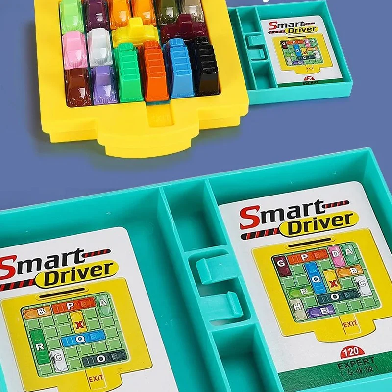 120 Challenges Imaginative Spatial Intelligence Smart Card Board Game Intellectual Creatively Children Toys Educational Toy Driver Game