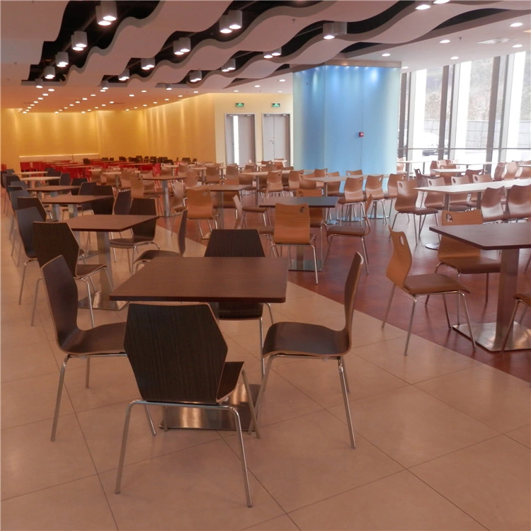 (SP-CS262) Modern Customized Commercial Cafe Restaurant Table and Chair Seating Furniture Set