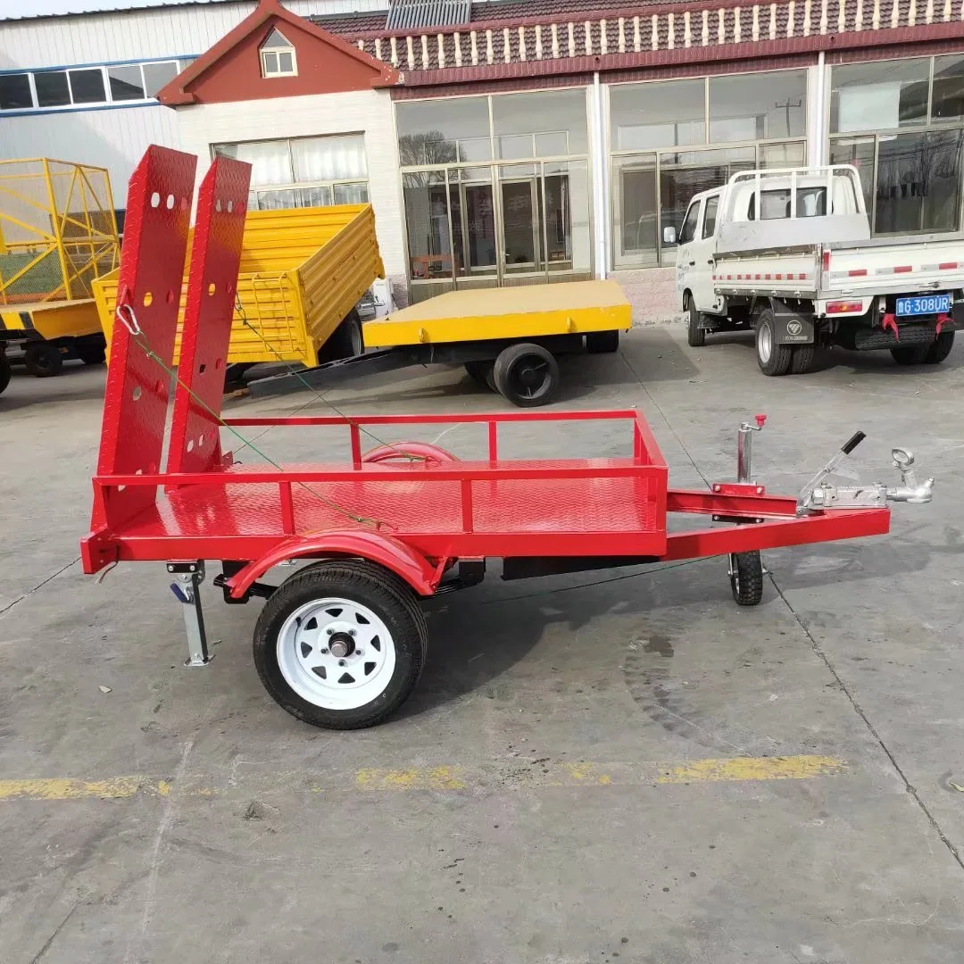 Factory Direct Supply Galvanizing Car Trailer Hot Galvanized Special Customized Car Trailers