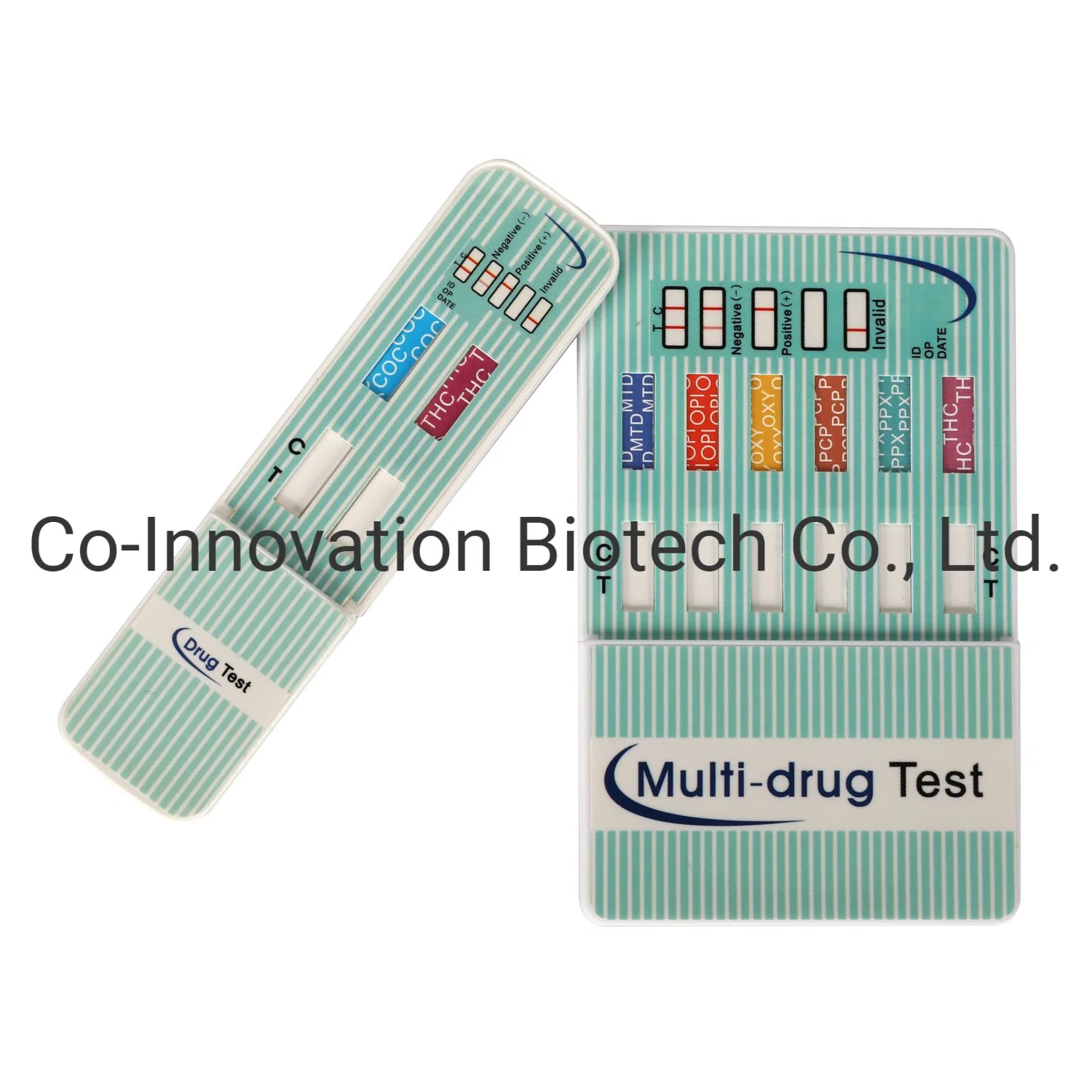 One Step Urine Drug Testing Kits with Temperature Strips and Adulteration Strips to Check Drugs