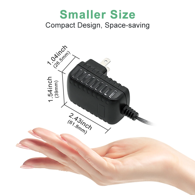 UL CE FCC RoHS SAA C-Tick PSE 5V 6V 9V 10V 12V 15V 19V 24V 36V 500mA 0.5A 1A 2A 3A 4A 5A Wall Charger LED LCD CCTV Switching Power Supply AC DC Power Adapter