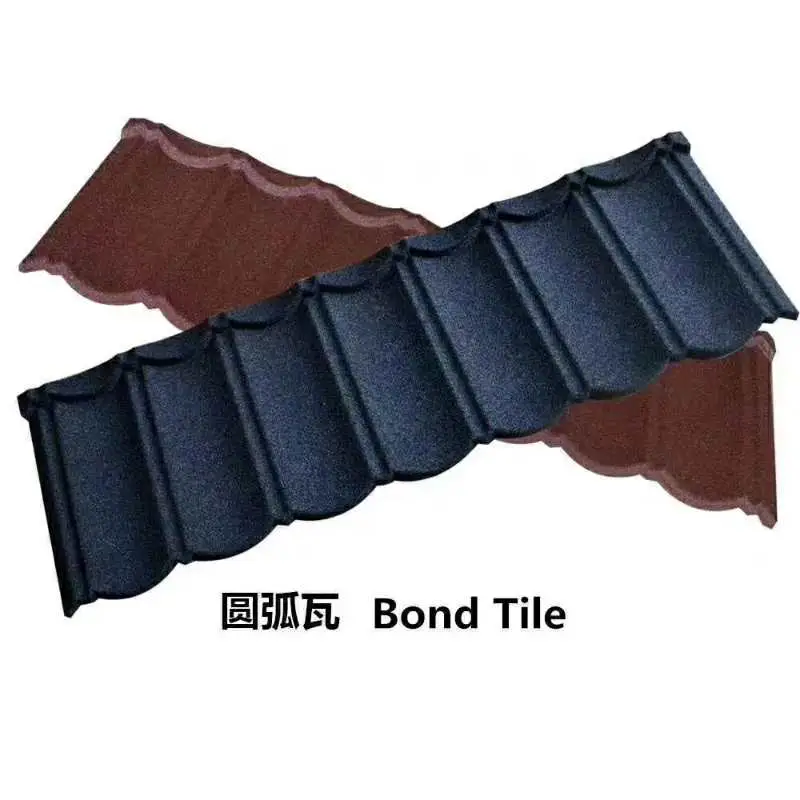 Prepainted Color Coated Roof Tile Stone Corrugated Aluzinc Roofing Sheet