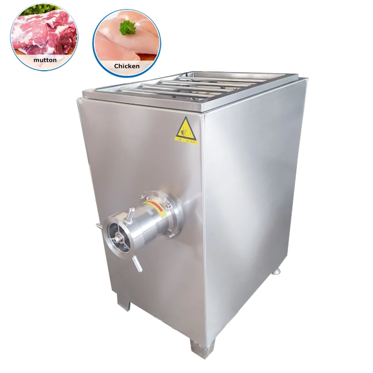 Electric Mincer and Grinder for Frozen Meat Automatic Frozen Meat Mincer Frozen Meat Grinding Machine Industrial Meat Mincer Commercial Frozen Meat Grinder