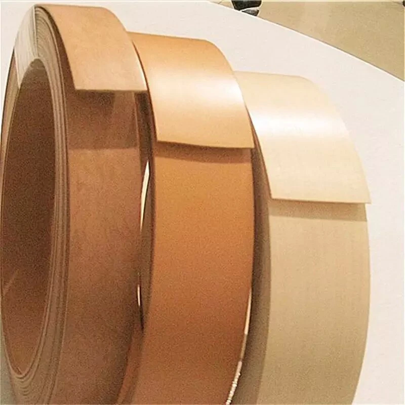 Furniture Plastic Melamine MDF Laminated Paper Rubber Laminate Plastic PVC Edge Banding Tape Cabinet Strip