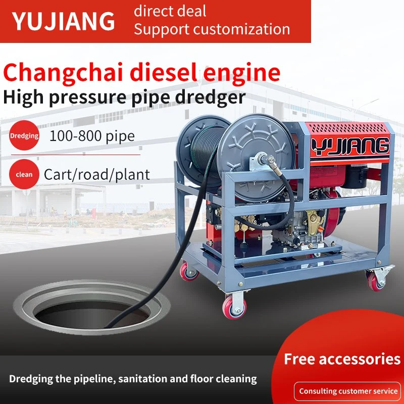 Water Pressure Washer Sewer Washer Air Duct Cleaning Machine