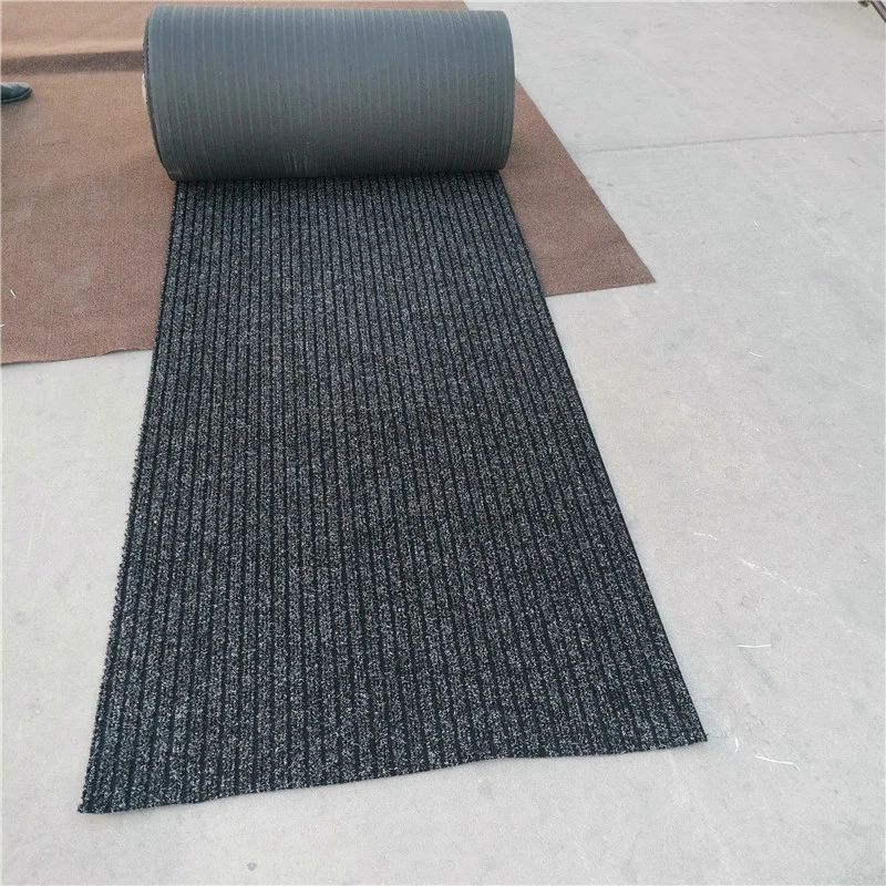 Imported Belgium Polypropylene Fiber Single/2/3 Lines Stripe Miners Moss High Efficiency 9mm-10mm Sluice Box Mining Carpet Also Named Miner Mousse