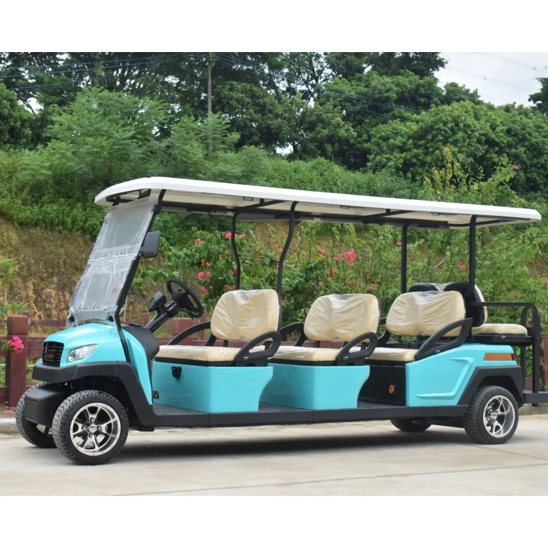 Comfortable Electric 8 Seats Cheap Golf Carts Sightseeing Car