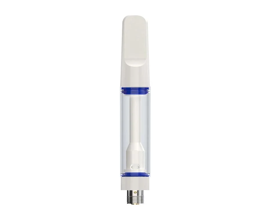 Press-in Cap 1ml Full Ceramic Vape Cartridge Non-Refillable Disposable/Chargeable Cartridge 510 Wholesale/Supplier Ceramic Core 1ml Vape Pen Oil Cartridge