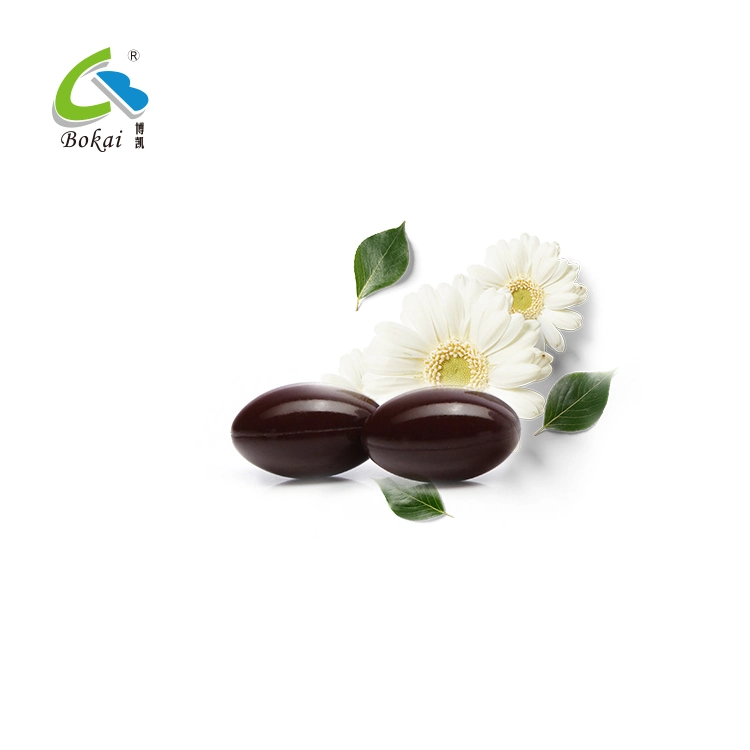 Soften Blood Vessel Promote Blood Circulation Ginkgo Soft Capsules for Elderly