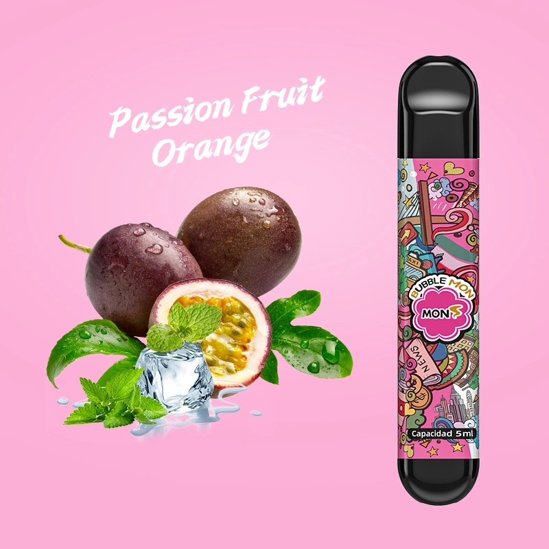 Factory Wape Bubblemon 2000 Puff 3% Nicotine Salt Disposable/Chargeable Vape Pen Atomizer EGO E Cigarette