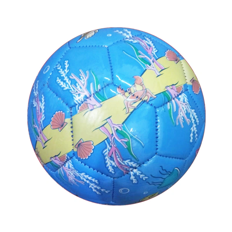 Children Ball Kids Gifts Sea World Pattern Printing Mini PVC Soccer Ball