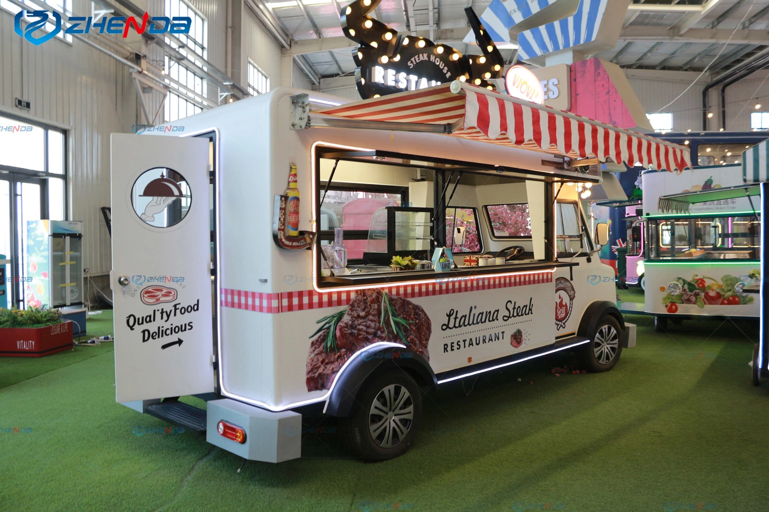 High quality/High cost performance and Cheap Barbecue Food Cart/Mobile Ice Cream Electric Food Truck