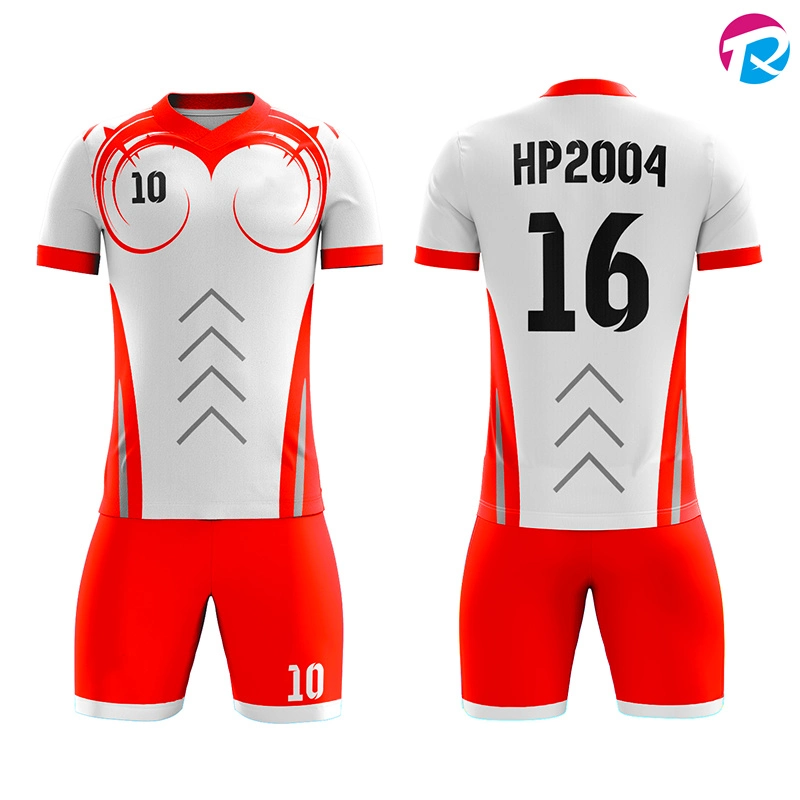 Thai Quality Wholesale Football Shirt Adult Kids Soccer Uniforms Cheap Team Training Soccer Wear Made in China