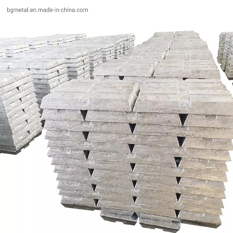 Manufacturers Supply Ingots Metal Die-Casting Zinc Ingots Die-Casting Zinc Alloy