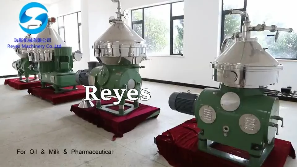 Disc Centrifuge Three Phase Oil Centrifuge Small Home Olive Oil Separator with Self Cleaning