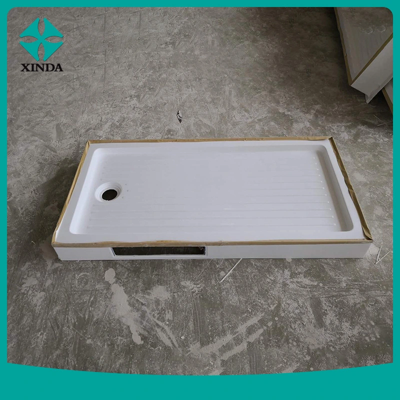 Factory Supplying Stainless Enameled Portable Enameled Steel Pentagon Shower Tray