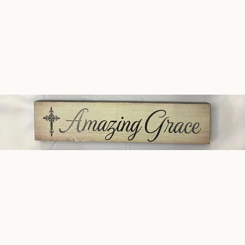 Religious Blessing Phrases Hang Density Board Christian Gifts for Gc-Ww-Ls038