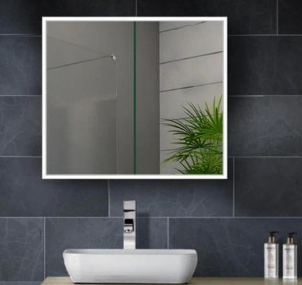 Well Designed Waterproof LED Illuminated Bathroom Setting Lighted Medicine Mirror Cabinet