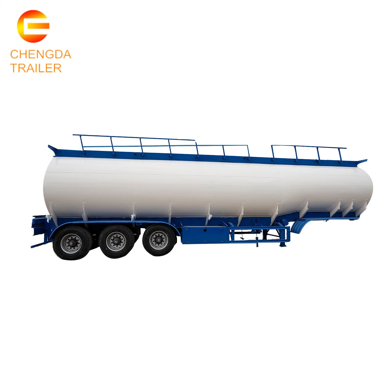 China Brand 3 Axle Oil Tanker Trailers 40000 Liters Fuel Tank for Sale