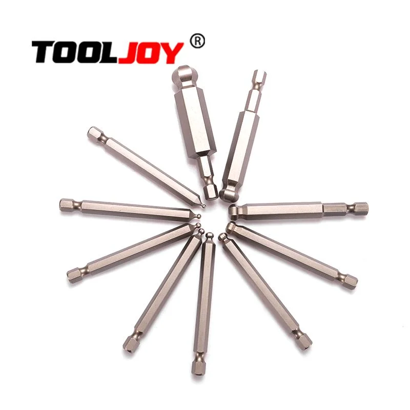 Factory Wholesale/Supplier S2 Steel Magnetic Hex Shank 50mm Tt30 Screwdriver Bit