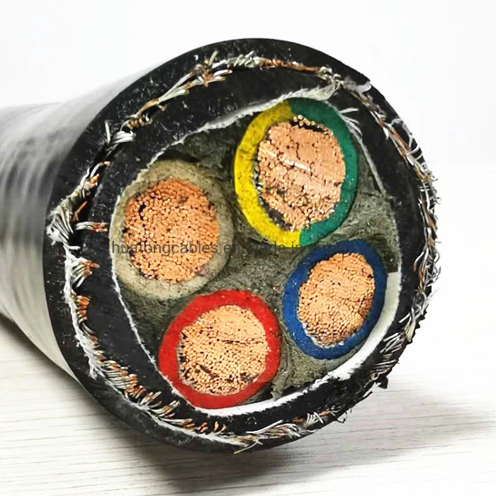 Electrical 0.6/1kv Cu/Epr/Tcwb/CPE Oil & Mud Resistance Flame Retardant Halogen-Free Shipboard Power Cable Marine Wire Bfou Rfou