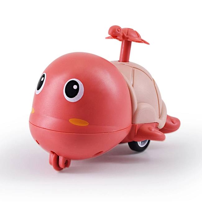 Hot Selling Toddler Pressure Children Turtle Vehicle Toys Press and Go Animal Cartoon Car Cute Turtle Toy