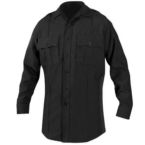 Wholesale/Supplier Custom Security Long Sleeve Top Dress Men's Shirt Collar Work Uniform