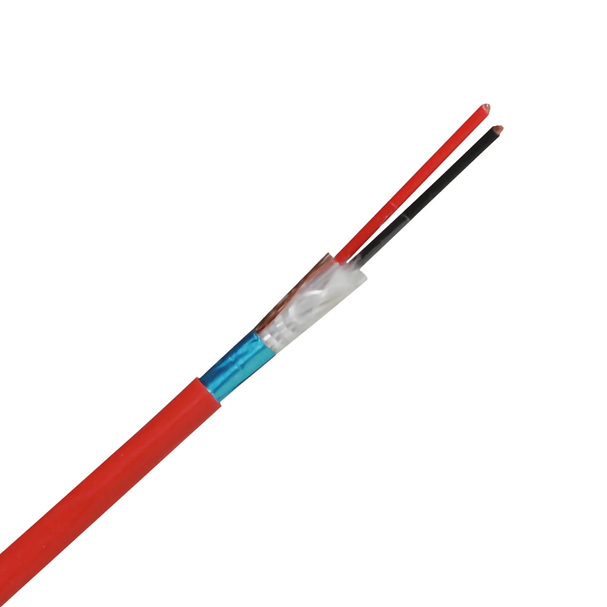 Una buena calidad ExactCables blindado de 2 núcleos de 305m del sistema de alarma de incendios de rollo con el cable 1x2x0,2