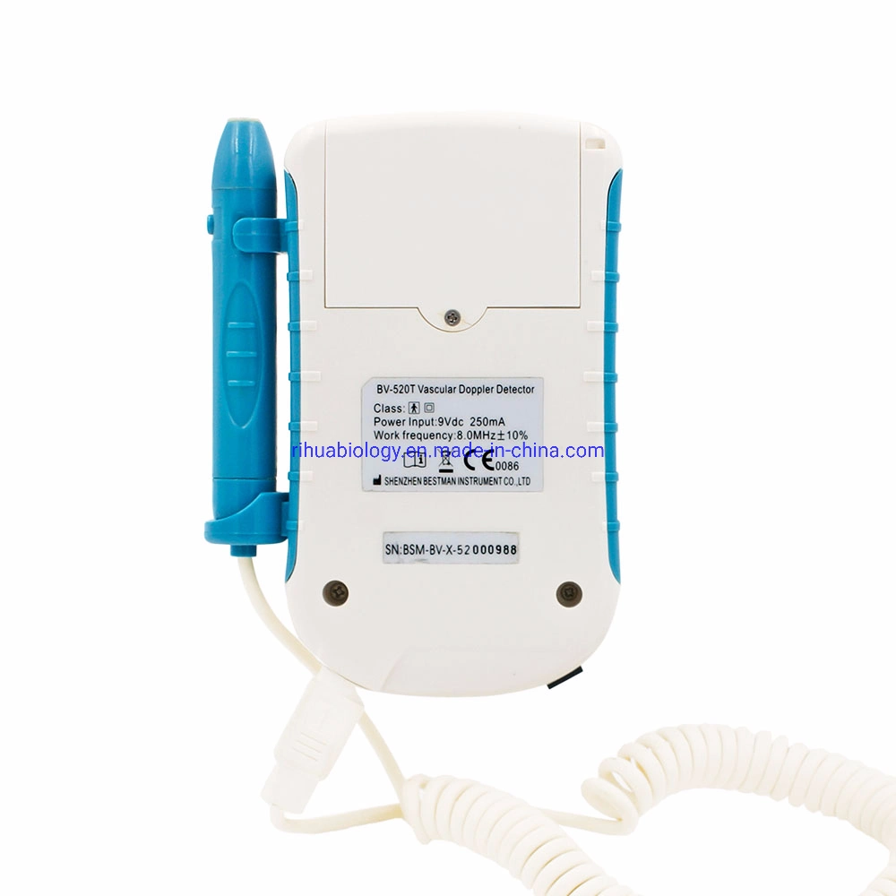 Venta caliente Rh BV-520t Detector por ultrasonido Doppler Vascular del Hospital