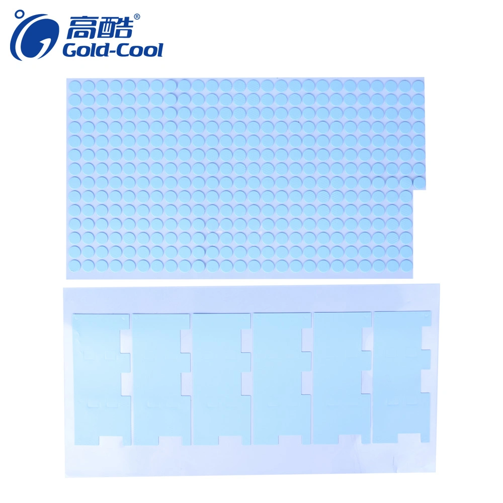 Self-Adhesive Silicone Sheet for Electronic Components Filled with Silicone Heat Dissipation Material