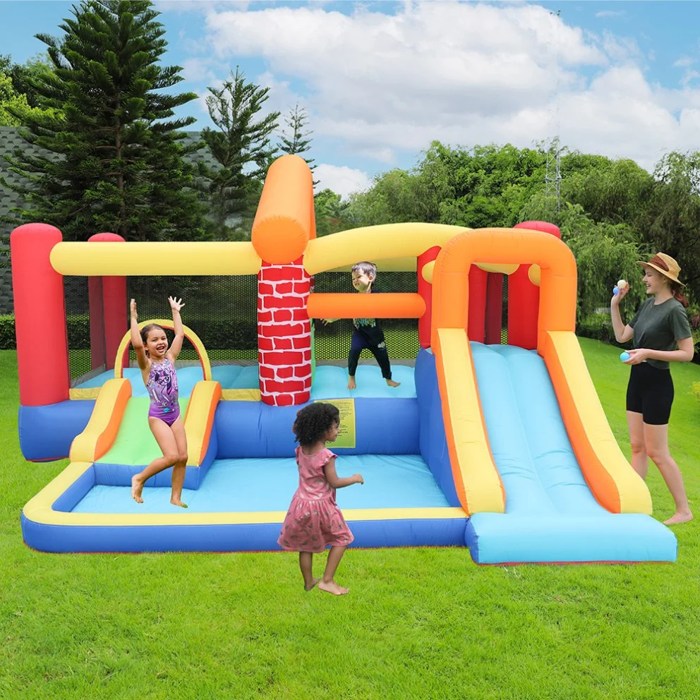 Commercial Grade Inflatable Combo Inflatable Jumping House with Slide