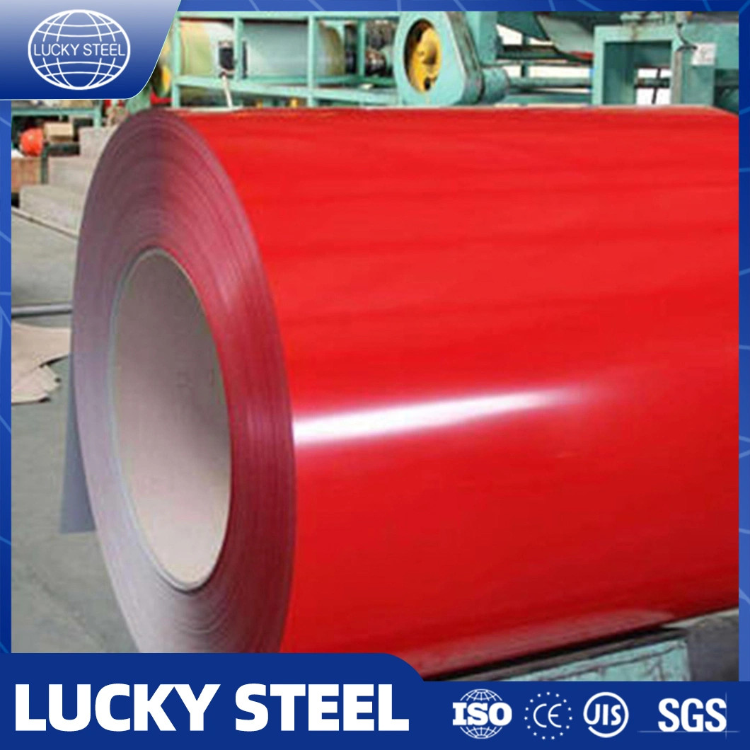 0.35mm 0.45mm High Gloss PPGI Prepainted Steel Coil