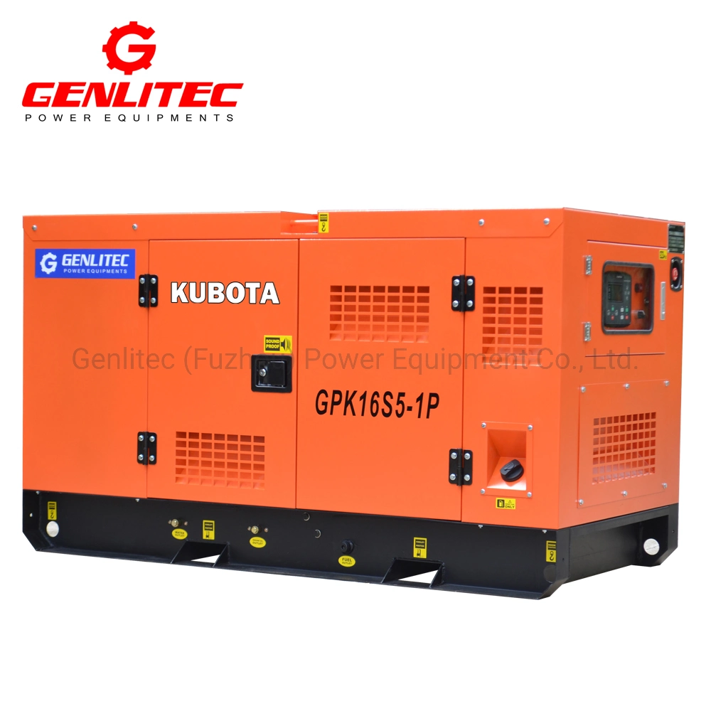 Sola/Trifásico silencioso Generador Portátil Super Casa 10kVA 12kVA 15kVA a 20kVA a 25kVA 30kVA Yanmar Kubota pequeño generador diesel Isuzu