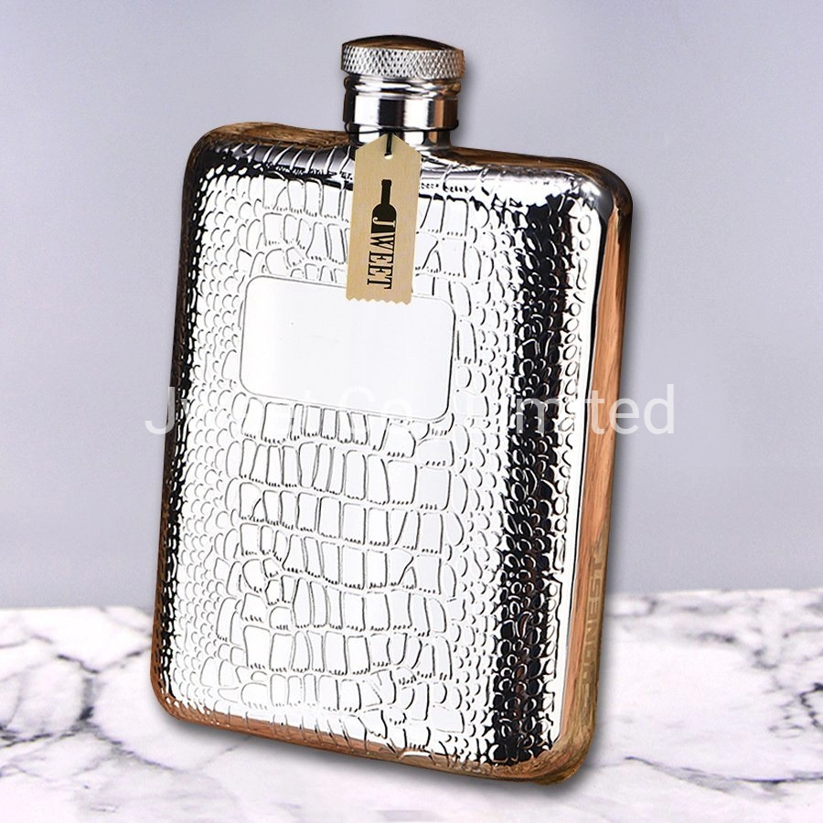 Copper Color Stainless Steel Wine Hip Flask 4oz