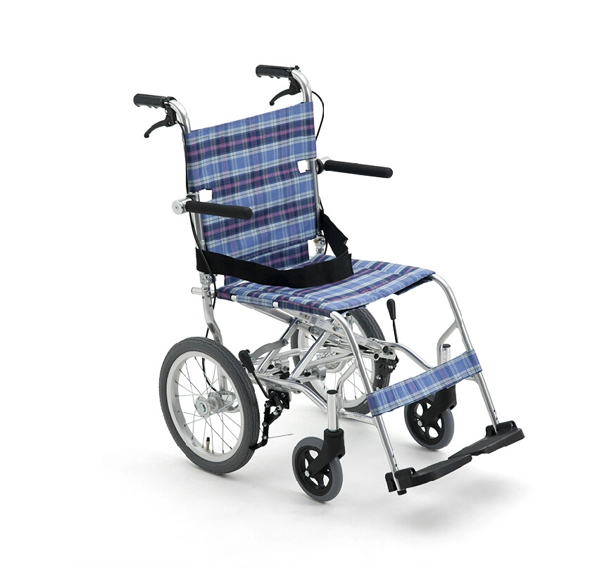 Cheap Hospital Furniture Medical Equipment Aluminum Folding Manual Wheelchair (UL-22MD03)