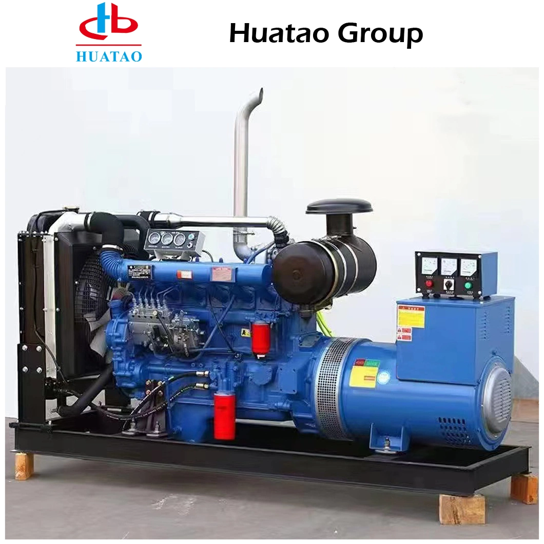 Groupe électrogène diesel électrique insonorisé de 100 kVA, 150 kVA et 200 kVA avec moteur Weifang.