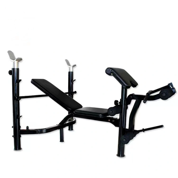 Factory Wholesale Fitness Equipment for Home Adjustable Weight Bench for Full-Body Workout Flat/Incline/Decline Bench with Weight Plates Storage