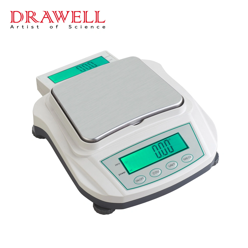 Yp Series Weighing Scale Rechargeable Battery LCD Display 0.01g Plastic Yp Balance Weighing Scale