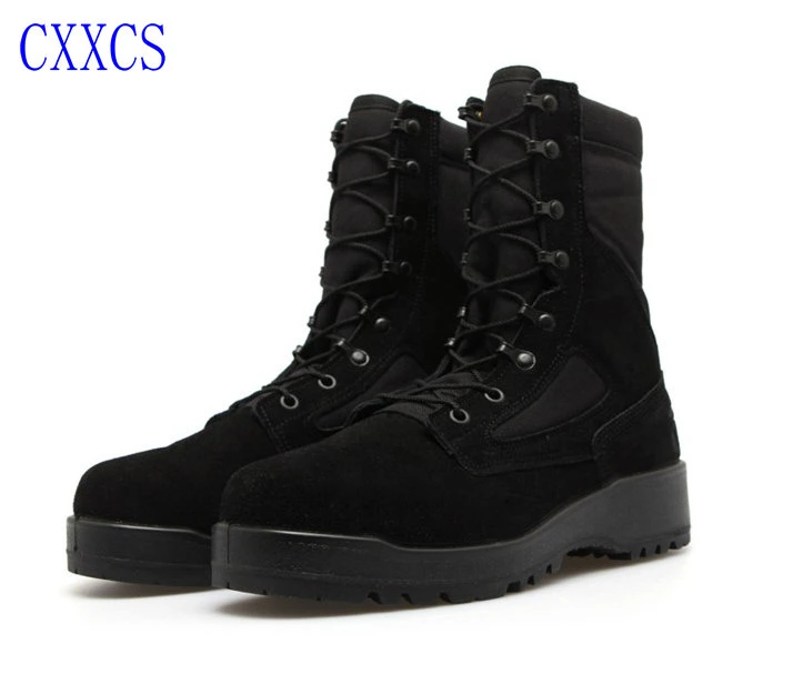 Ankle Genuine Leather New Design Desert Leather Military Tactical Boots