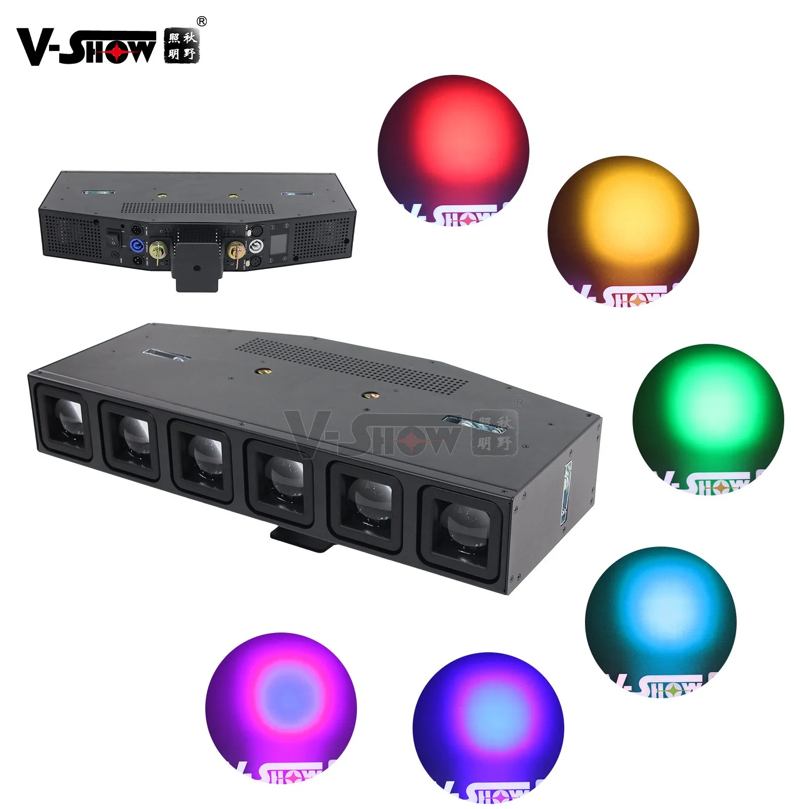 V-Show 6*40 W Individual Control for Each LED and Motor