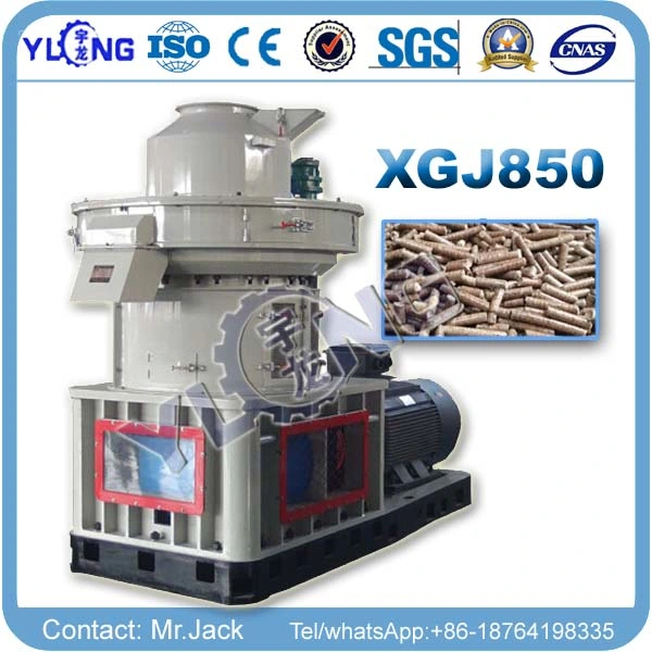 Vertical Ring Dide Biomass Wood Sawdust Pellet Press