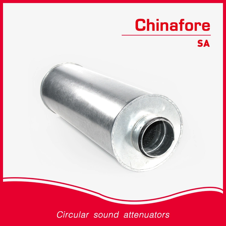 Silencer Duct Fitting Reducer Stainless Steel Pipe Fitting Ventilation Equipment