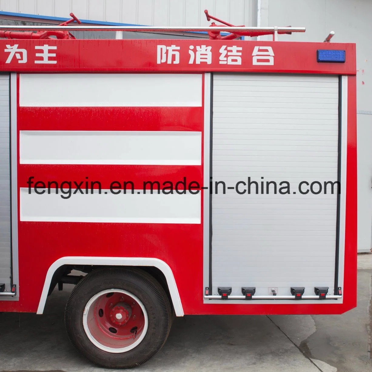 Competitive Price Good Quality Fire Truck Black Aluminum Roller Shutter Door Fire Fighting Truck Door/ Roller Shutter