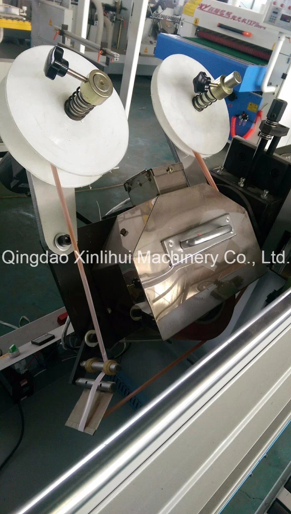 Heat Transfer Edge Bander Edge Banding Machine for Heat Transfer Foils to The Edge of The MDF Pieces Wood Edge Film Printing/ Film Transfer / Sealing Machine