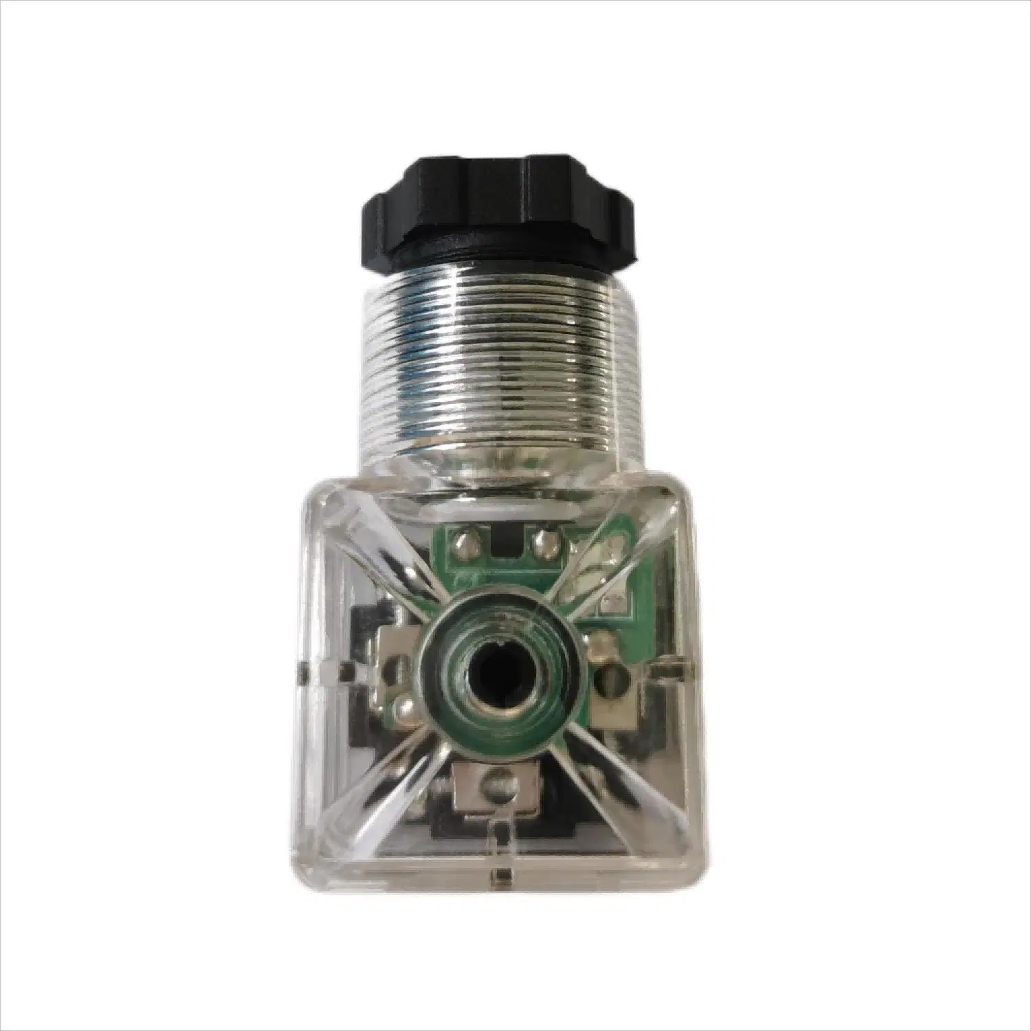 China DIN En175301-803 Solenoid Valve Connector Pg11 with LED