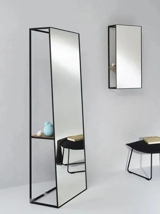 Elegant Beauty Full Length Wall Lighted Mirror LED Salon Mirror