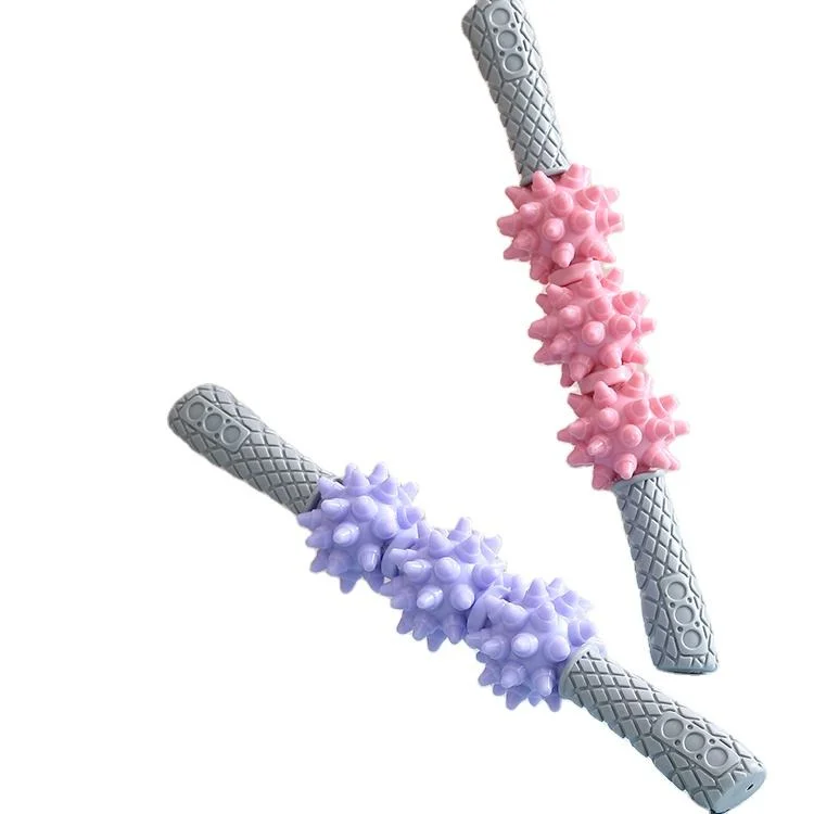 تدليك اليوغا عصا اللياقة البدنية نموذج Roller العضلات الاسترخاء مع عصا دعامة الترس